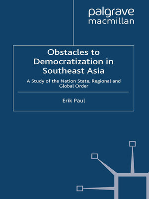 cover image of Obstacles to Democratization in Southeast Asia